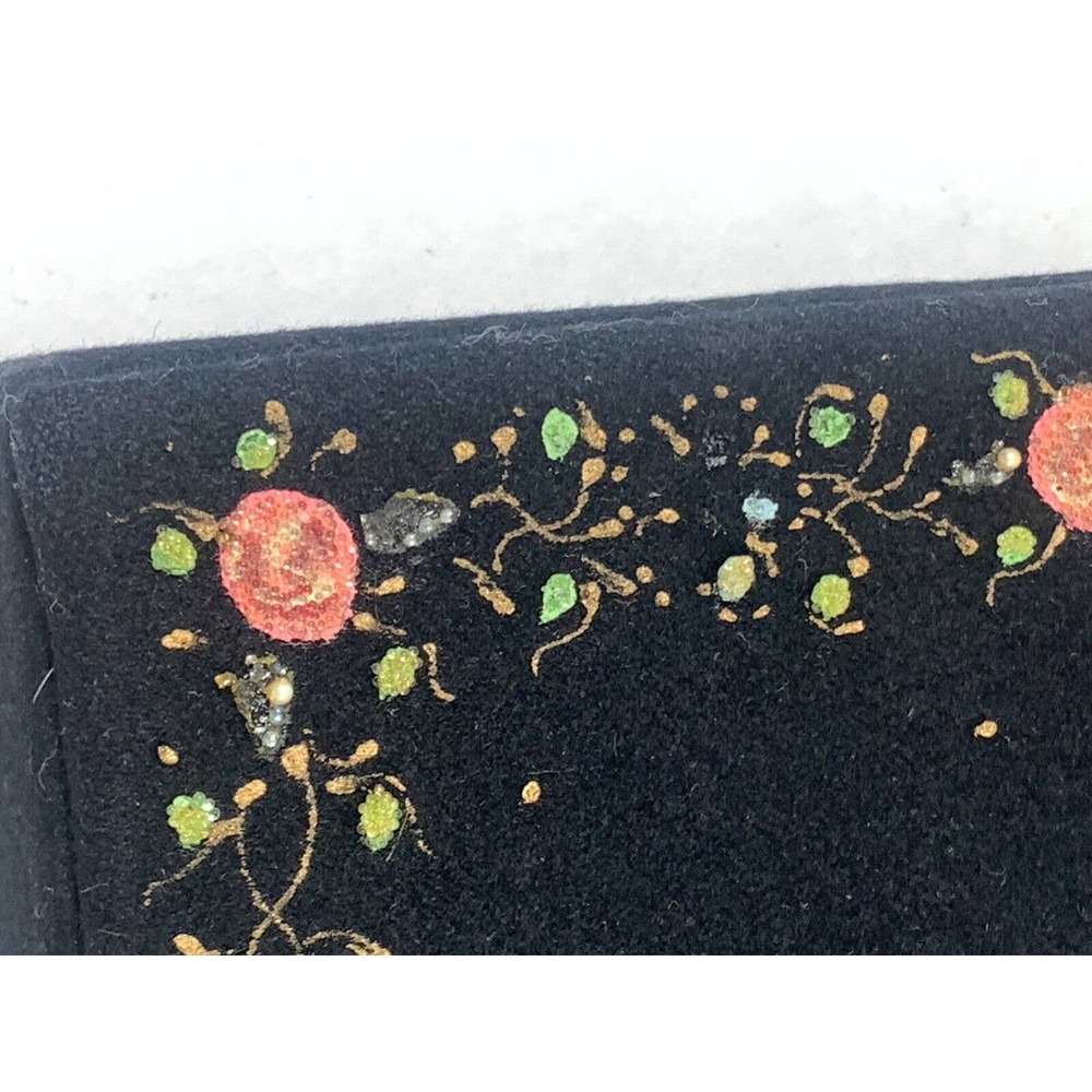 Tyrolean Vintage Handbag Retro Rockabilly Floral - Picture 12 of 15
